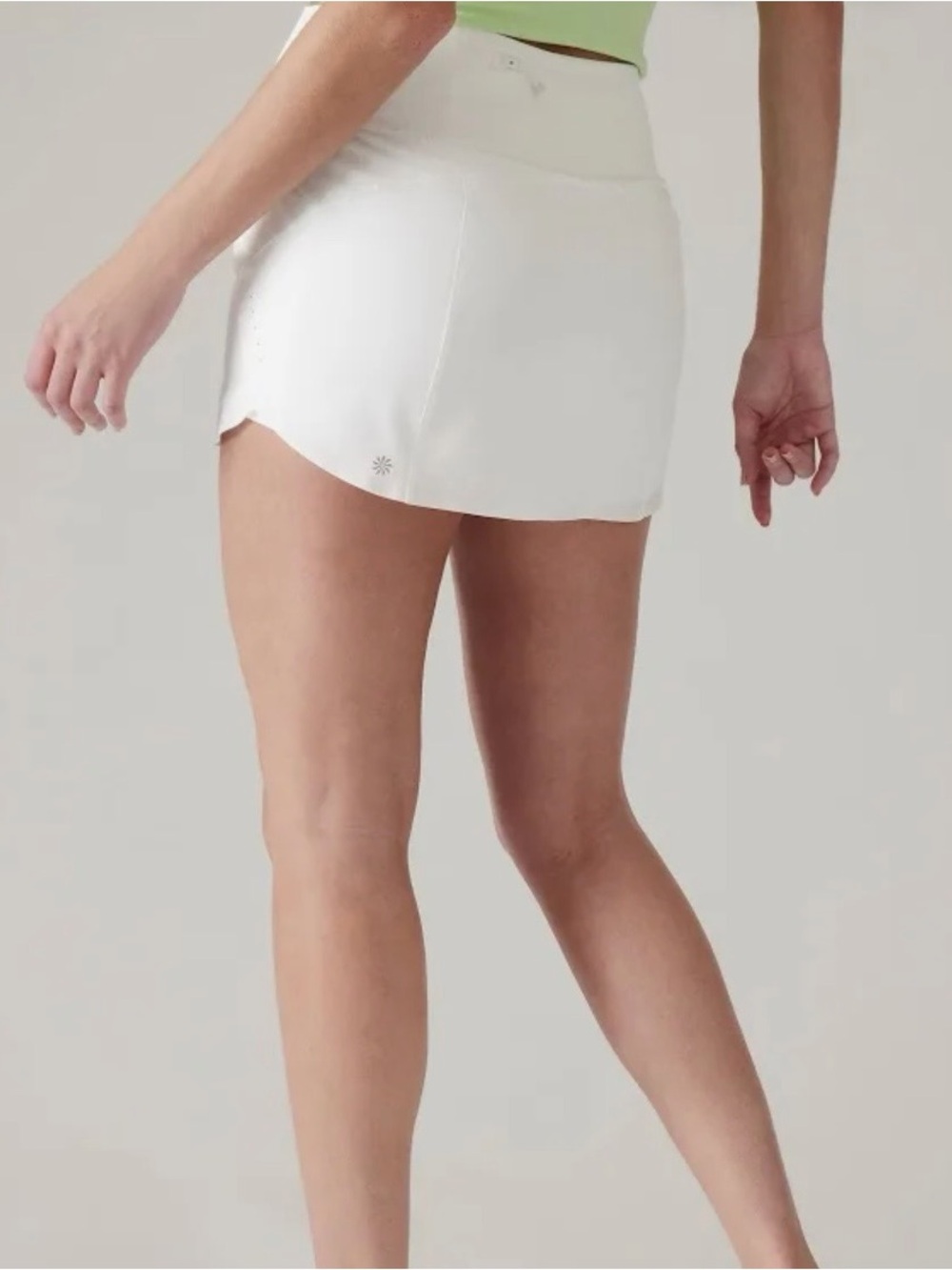 White Athletic Skort XS